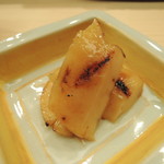 日本橋蛎殻町 すぎた - タイラガイの西京焼き2016.12
      