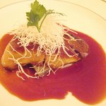 フランス料理 ル・トリアノン - ('10/12)聖護院かぶらとフォアグラのポワレ