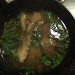 樅峰苑 - もくず蟹のつみれ汁