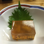 2016年12月26日の雲丹の煮こごり