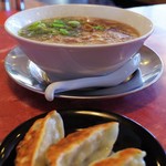 らあめん花月嵐 - 料理写真:広島尾道ラーメン彩海と餃子