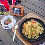 ドッグデプトプラスカフェ - 真冬のテラス席でランチ♪