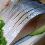 板前料理　味宏 - 刺盛りの〆鯖