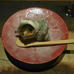 Teisho Basara Tei - 夕食：志摩産　大栄螺　3年ものの栄螺