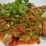 ソムタム - カニ肉炒め