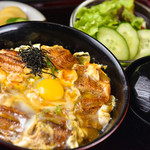 鰻はし本 - 鰻玉丼（鰻と地玉子）