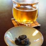 最初に供される冷茶