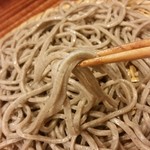 新橋ときそば - 田舎ざる、リフトアップ。