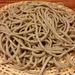 新橋ときそば - 田舎ざる。