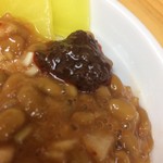 ちぐま屋 - 201612　ちぐま屋　スペシャルラーメン（750円）ライス（150円）★納豆に「特製豆板醤」付け足しました(^_^)/