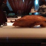 中国料理　翠陽 - 北京ダックのカービング