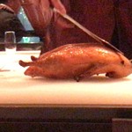 中国料理　翠陽 - 北京ダックのカービング