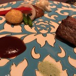 黒毛和牛ロース肉のスモールステーキ