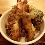 蕎麦料理 すみや - 小海老天丼。