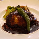 NATURAL　KITCHEN　TESSHIN - 黒毛和牛と信州豚のハンバーグステーキ（デミグラスソース）