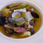 NATURAL　KITCHEN　TESSHIN - 真鱈とムール貝、有機野菜のブイヤベース