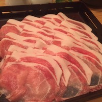しゃぶしゃぶ　すき鍋　おもき 銀座店 - 「松阪豚会席　匠」コース/お鍋 松阪豚のたれしゃぶ　おもき銀座