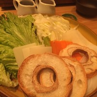 しゃぶしゃぶ　すき鍋　おもき 銀座店 - 「松阪豚会席　匠」コース/お鍋 松阪豚のたれしゃぶ　おもき銀座