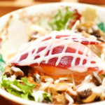 たきや - 鴨の生ハムときのこのサラダ
      