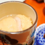 たきや - 白子松蔭蕪酢橘餡かけ