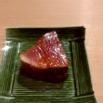 鮓 村瀬 - メジマグロ(炙り)