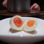 現代ガストロノミー 四匹の猫 - 2016年12月再訪：玉子の燻製パッカーーン☆