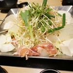 とら五 - コース料理  鉄板鍋6人前