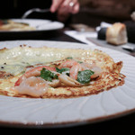 現代ガストロノミー 四匹の猫 - 2016年12月再訪：ポワソン 五味子(クレープ・ド・ポワソン)☆