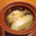 JASMINE憶江南 - 清炖蟹粉狮子头（揚州名菜 上海蟹みそ入り大きな肉団子の蒸しスープ）