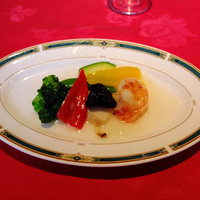 全聚徳 新宿店 - 海老と野菜の炒めもの
