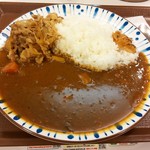 すき家 - 牛あいがけカレー【2016.12】