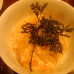 滋味 康月 - 温物（かにとにんじんの餡かけ）