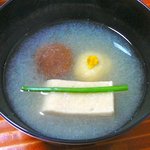 千松しま - 【椀物：聖護院蕪の吹雪仕立】◎2010/12