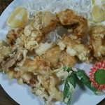 松竹館 - ふぐの唐揚げ3人前