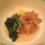 くろぎ - タラコ 聖護院蕪 春菊2016.12