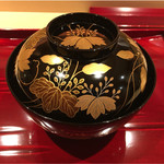 銀座 しのはら - 素晴らしいお椀。