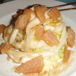 ボン・ムッシュ - カズノコと白菜のサラダ1800円