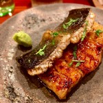 焼物：うなぎ。蒲焼きだと思いますが、甘すぎないのが◎。