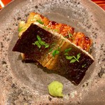 津の守坂 小柴 - 焼物：うなぎ。コレに限らないんだけど、こちらのお店のは焼きの香りがいい。
