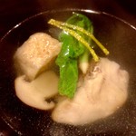 津の守坂 小柴 - 椀物：甘鯛の椀物