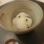 食堂セゾンドール - タラ白子無蔥ら蒸し　タバスコ風味