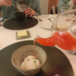 食堂セゾンドール - タラ白子無蔥ら蒸し　タバスコ風味