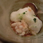 食堂セゾンドール - タラ白子無蔥ら蒸し　タバスコ風味