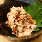 ゆるり家 - 鶏梅ニク和え