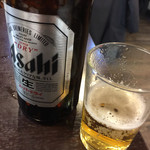 金明飯店 - 瓶ビール飲み直し♫