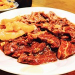 新楽井 - おにくぅ～!!さっぱりしたタレにもみこまれて登場!!