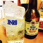 新楽井 - 焼酎ハイボール!!これ…以外と酔うのね^^;