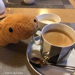 六盛　スフレ・カフェコーナー茶庭 - ホットコーヒー
