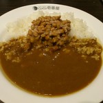 CoCo壱番屋 - 納豆カレーです。(2016年12月)