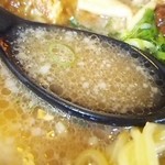 総社ラーメン鬼ノ城 - 汁